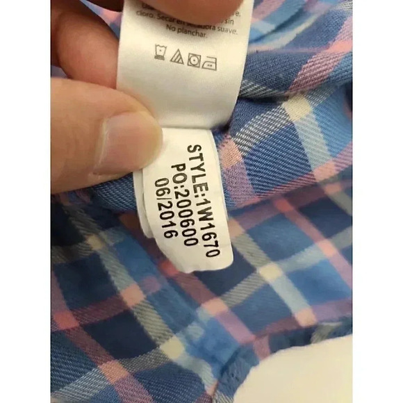 Vineyard Vines Plaid Slim Fit Crosby Shirt Button Up Men's Size S Linen Blend - Picture 6 of 8